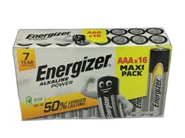 pilas desechables energizer aaa x16