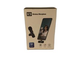 pinza microfono k9 wireless microphone k9 (doble)