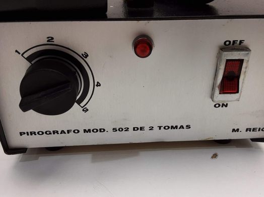 pirografo m. reig pirografo mod 2502 de 2 tomas