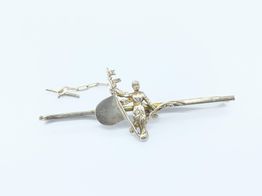 pisacorbatas plata 925mm 