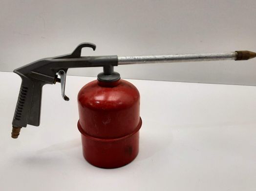 pistola de pintar generica roja gris