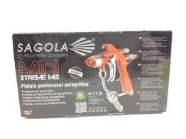 pistola de pintar sagola mini xtreme mix