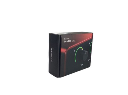 tarjeta interface focusritte scarlett solo 4 gen