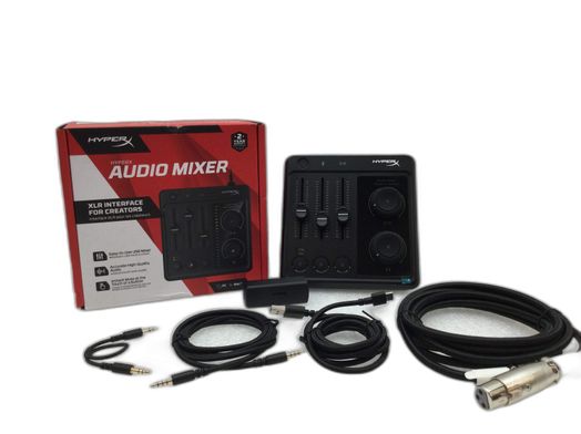 tarjeta interface hyperx audio mixer