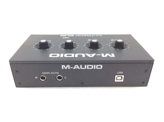 tarjeta interface m-audio m-track duo
