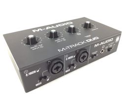 tarjeta interface m-audio m-track duo