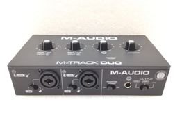 tarjeta interface m-audio m-track duo