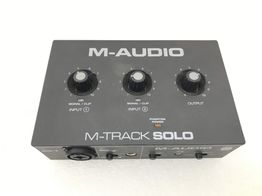 placa interface m-audio m-track solo