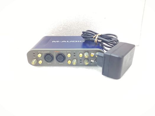 placa interface m-audio fast track pro
