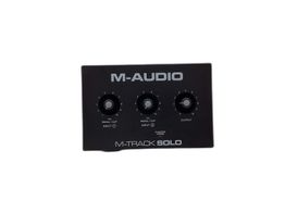 placa interface m-audio m-track solo