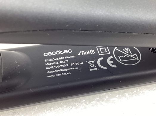 plancha pelo cecotec bamba ritualcare 890