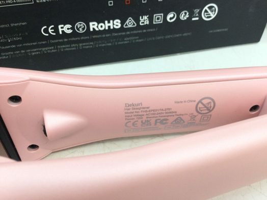 plancha pelo dekuri h7807