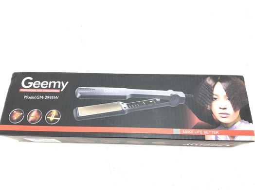 plancha pelo geemy gm-2995w