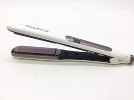 plancha pelo rowenta brush & straight premium care