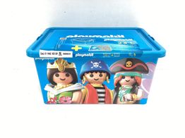 playmobil airgamboys playmobil caja ordenacion + cajita comprtimientos