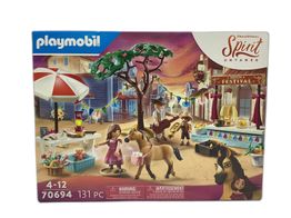 playmobil airgamboys playmobil spirit untamed 70694 - festival de miradero