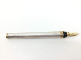 pluma estilografica alta gama dupont plata