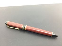 pluma estilografica alta gama maurice lacroix marron