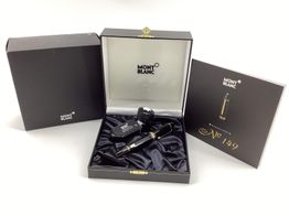 pluma estilografica alta gama montblanc meisterstuck 149 plumin 18k