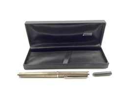 pluma estilografica columbus plata