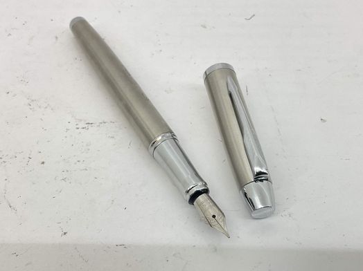 pluma estilografica lamy plateado embolo