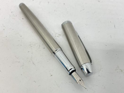 pluma estilografica lamy plateado embolo