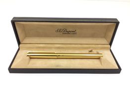 Pluma Estilografica Dupont Dorada
