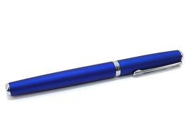 pluma estilografica inoxcrom inoxcrom azul