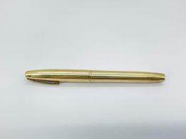 pluma estilografica sheaffer dorado 12k gf plumin 14k