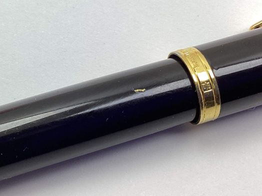 caneta tinta permanente waterman -