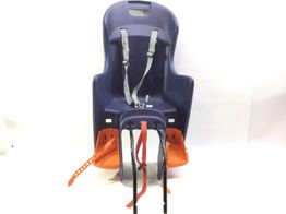 portabebe bicicleta no azul naranja