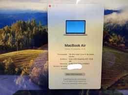 portatil apple apple macbook air core i5 1.3 13 (2013) (a1466)