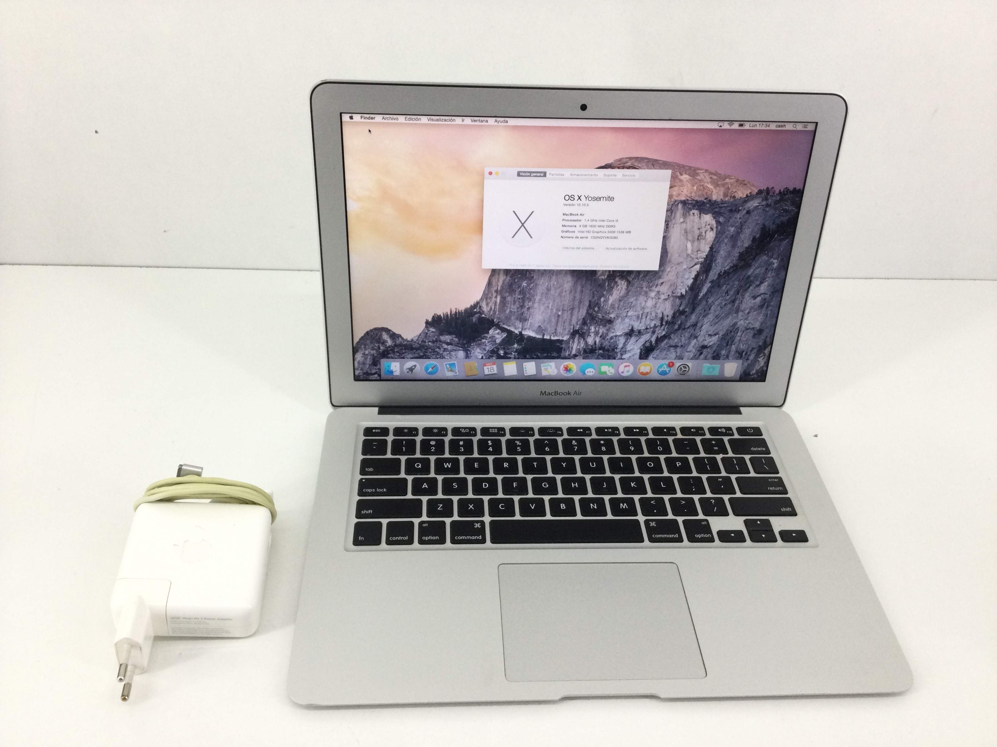MacBook Air A1466 i5/4GB/SSD 250GB/13インチ Portátiles Apple Macbook air core i5 1.4 13 (2014) (a1466) de