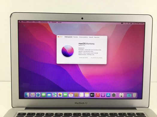 portatil apple apple macbook air core i5 1.8 13 (2017) (a1466)