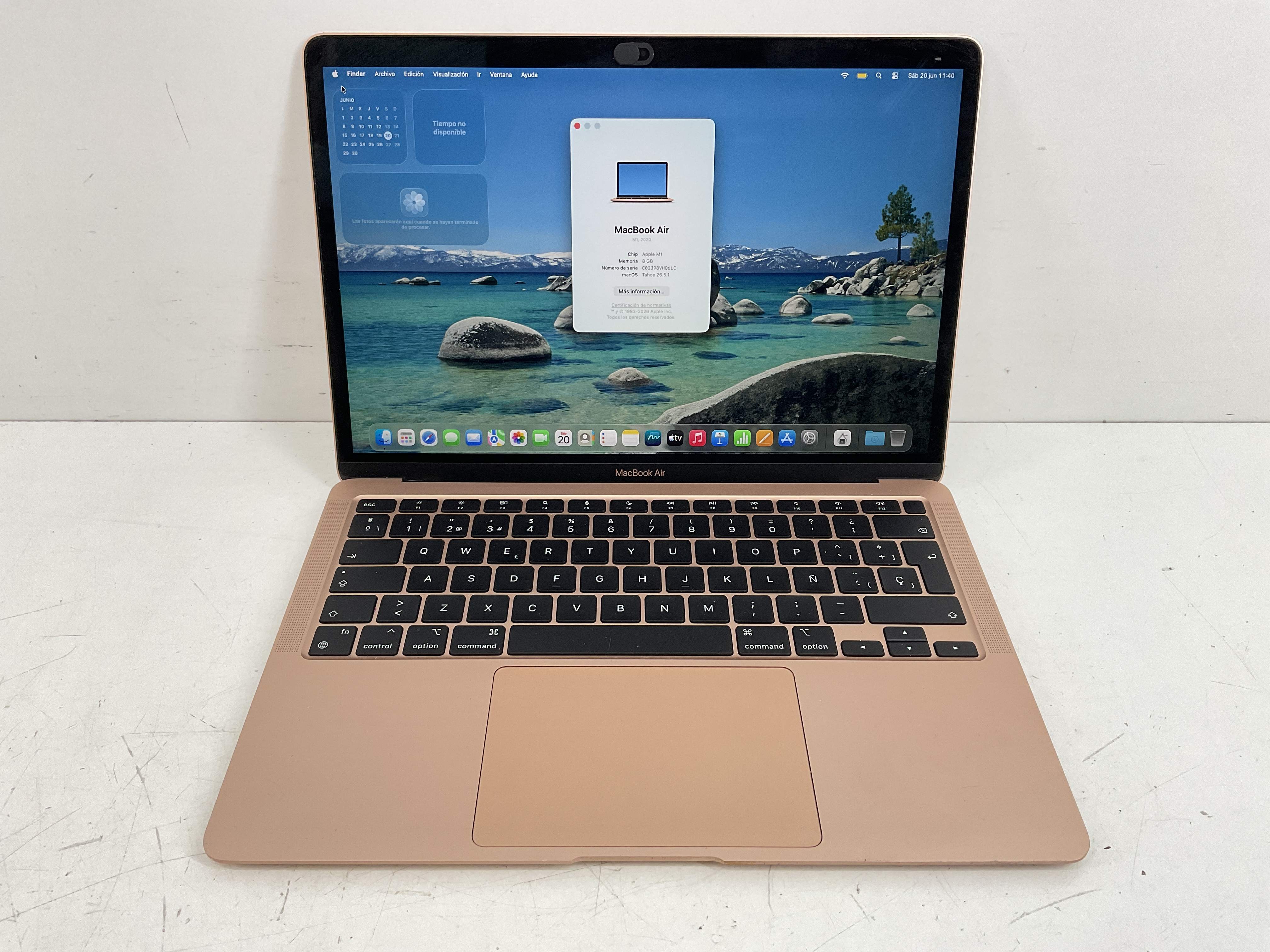 Portátiles Apple Macbook air m1 8-core 3.2/7 13 (2020) (a2337) de