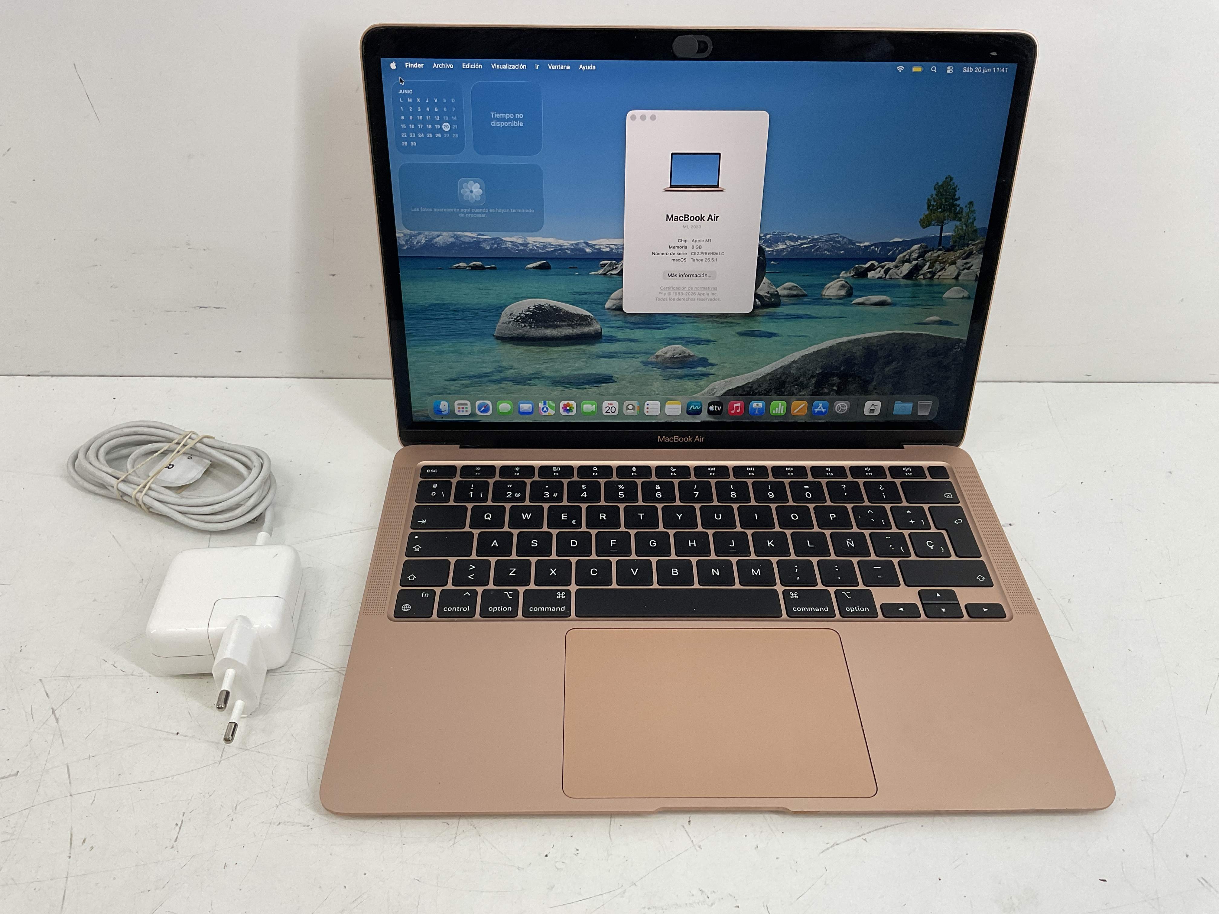 Portátiles Apple Macbook air m1 8-core 3.2/7 13 (2020) (a2337) de