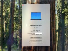 portatil apple apple macbook air m2 8-core 3.4 13 (8gpu) (2022) (a2681)