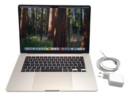 portatil apple apple macbook air m3 8-core 4.0 15 (10gpu) (2024) (a3114)