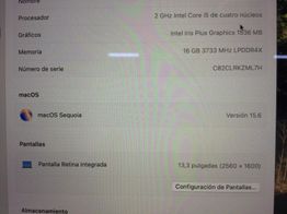 portatil apple apple macbook pro core i5 2.0 13 touchbar/touch id (2020) (a2251)