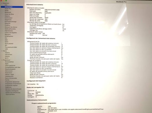 portatil apple apple macbook pro core i7 2.6 16 touchbar (2019) (a2141)