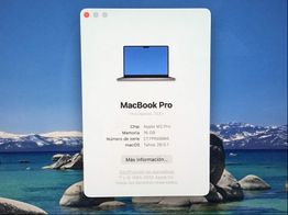 portatil apple apple macbook pro m2 pro 10-core 3.4 14 (16gpu)(2023)(a2779)