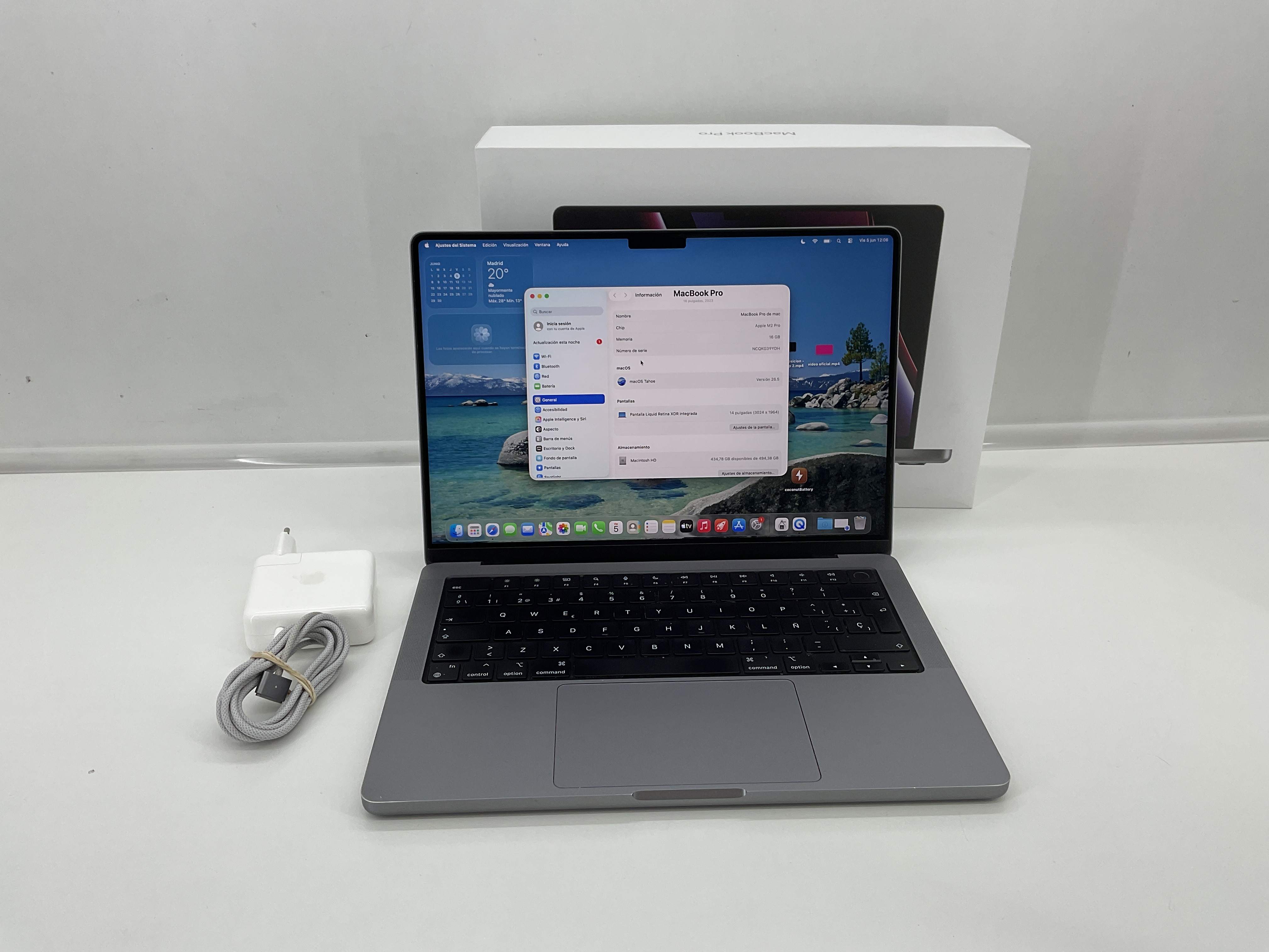 Portátiles Apple Macbook pro m2 pro 10-core 3.4 14 (16gpu)(2023