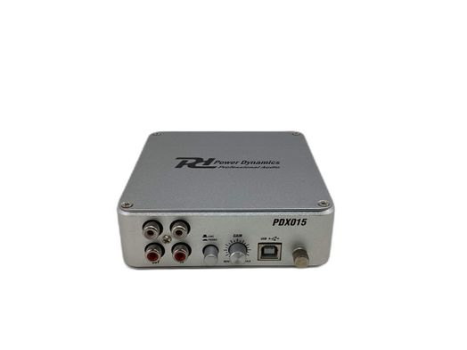 pr&eacute;-amplificador power dynamics pdx015