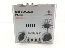 preamplificador tube ultragain mic200