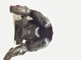 prote&ccedil;&atilde;o motociclista sem marca peito protetor motocross com cotoveleiras