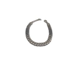 pulseira prata 925mm com pedra con circonita 
