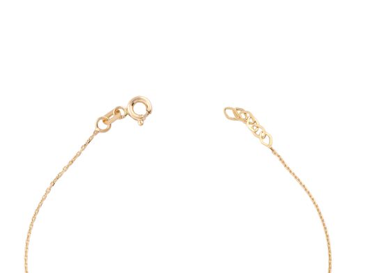 pulsera oro 18k con circonita 