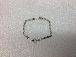 pulseira prata 925mm com pedra 