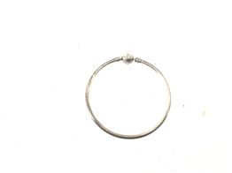 pulseira prata 925mm con sem pedra 
