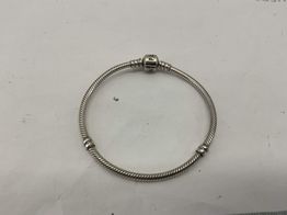 pulseira prata 925mm 